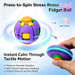 Spinning Flat Ball 3D Spinning Fidget Ball Toy MAS KIDZ