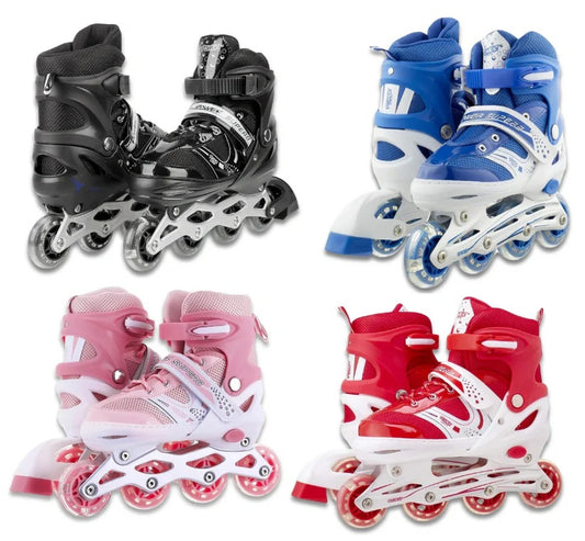 Inline Skates Without Safety Gears
