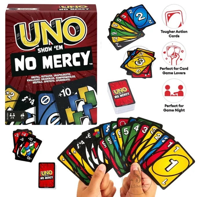 UNO No Mercy Card Games