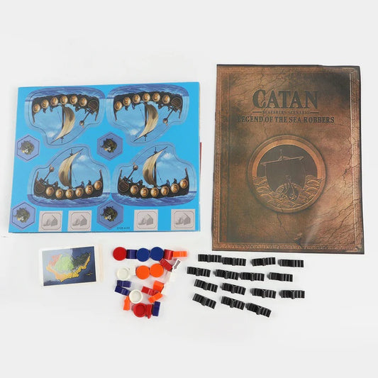 Catan Seafares Scenario Legend of the Sea Robbers Board Games