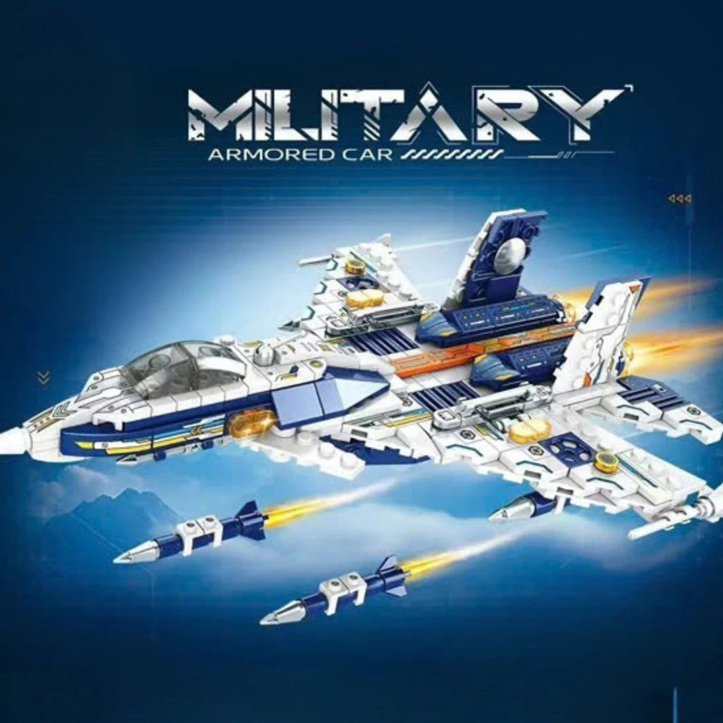 Military Fighter Jet Airplane 41079 MAS KIDZ