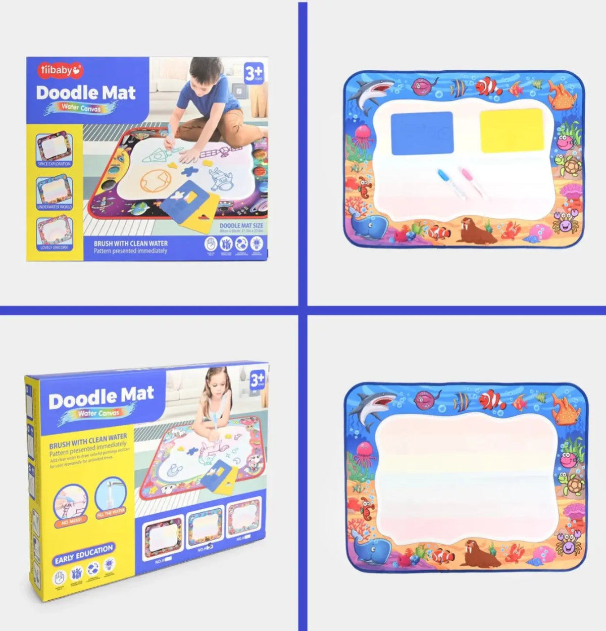 Doodle Mat Water Canvas MAS KIDZ