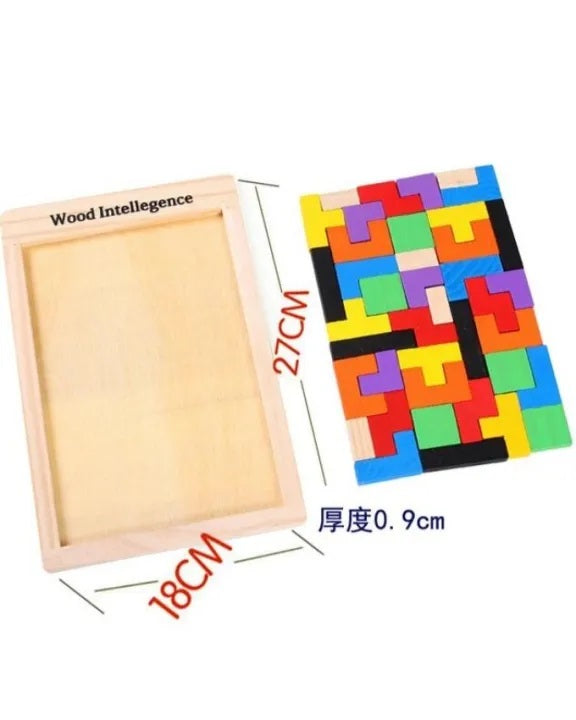 Wood Intelligence 3D Russian Blocks Puzzle