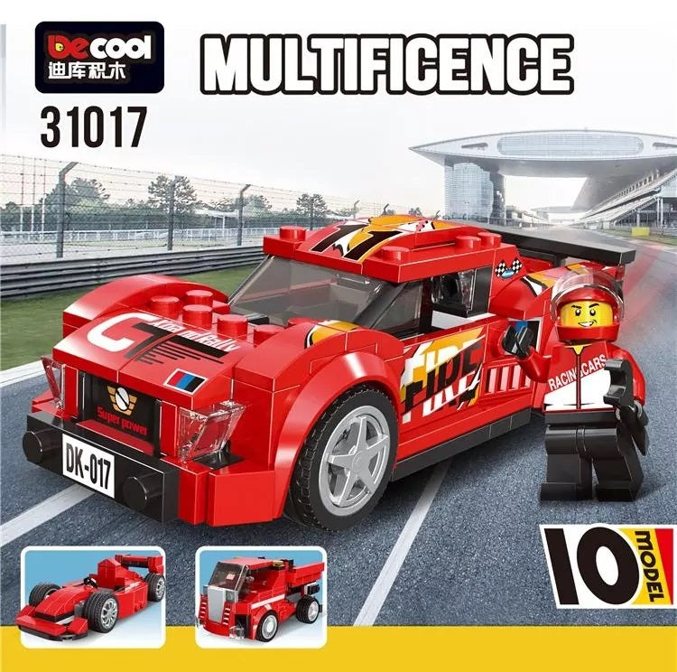 Decool Multificence Race Track Lego 31017 10 Model