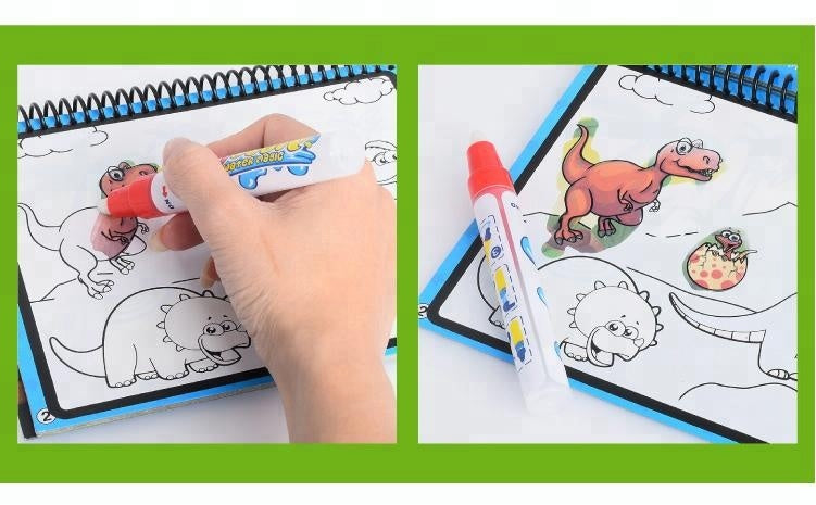 ZOO Magical Water Color Painting Book for Kids