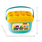 Baby Shape Sorter Bucket Toy – 16 Pcs Educational Blocks