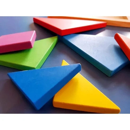 Wooden Tangram Puzzle Sheet 2824 MAS KIDZ