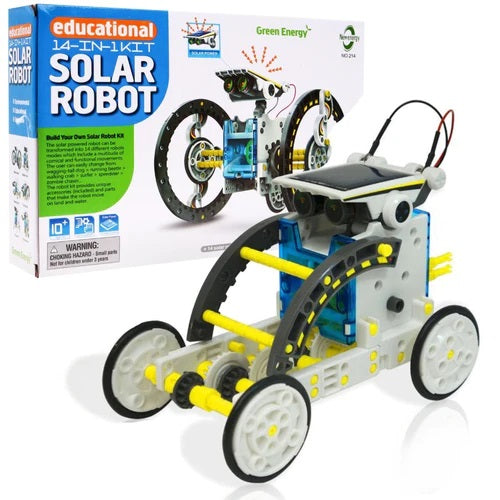14 in 1 Solar Robot Kit, Educational STEM Science Toy No 214
