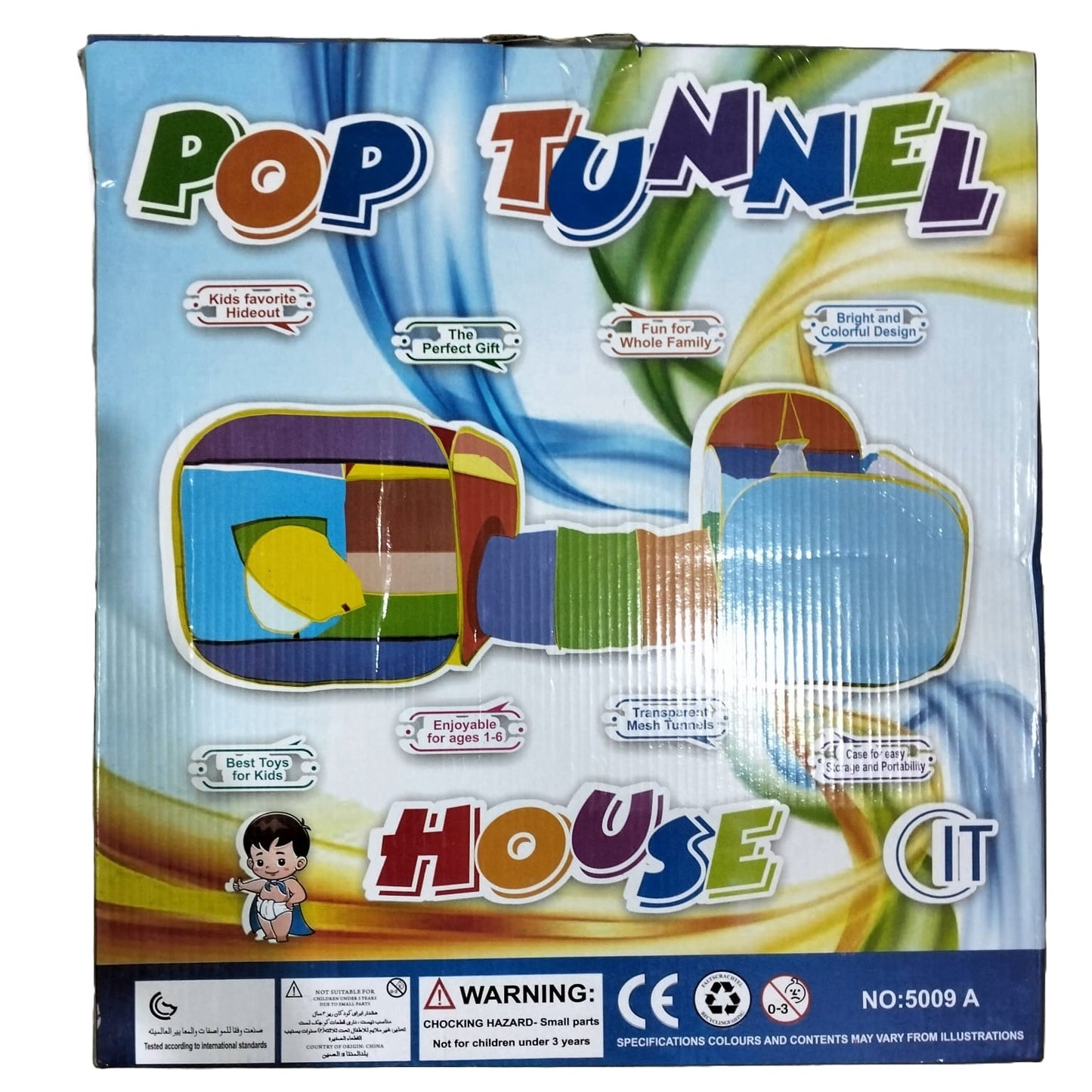 Pop Tunnel Tent House MAS KIDZ