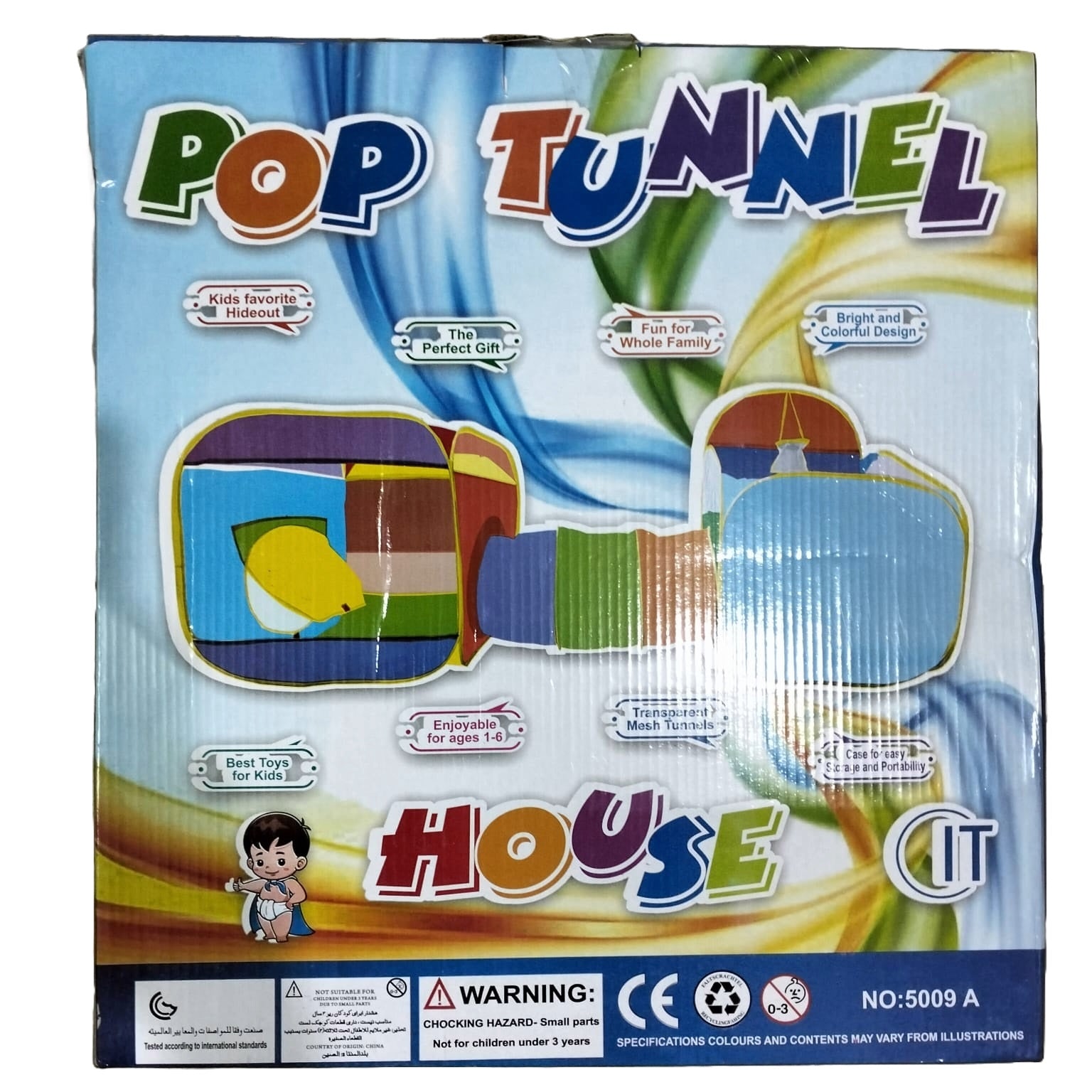 Pop Tunnel Tent House MAS KIDZ