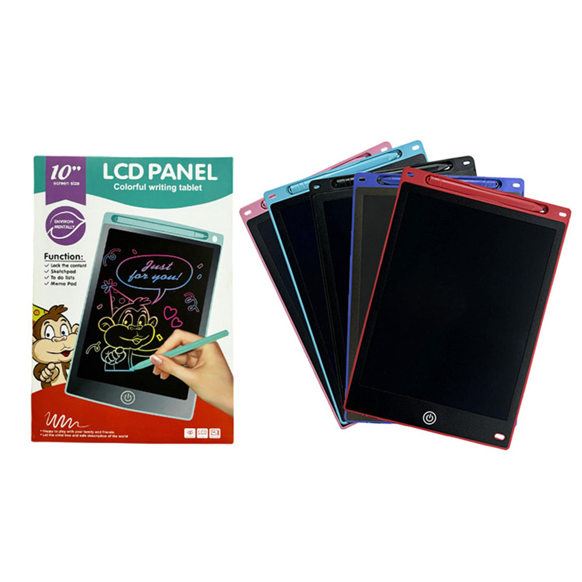 10 Inch LCD Writing Tablet for Kids