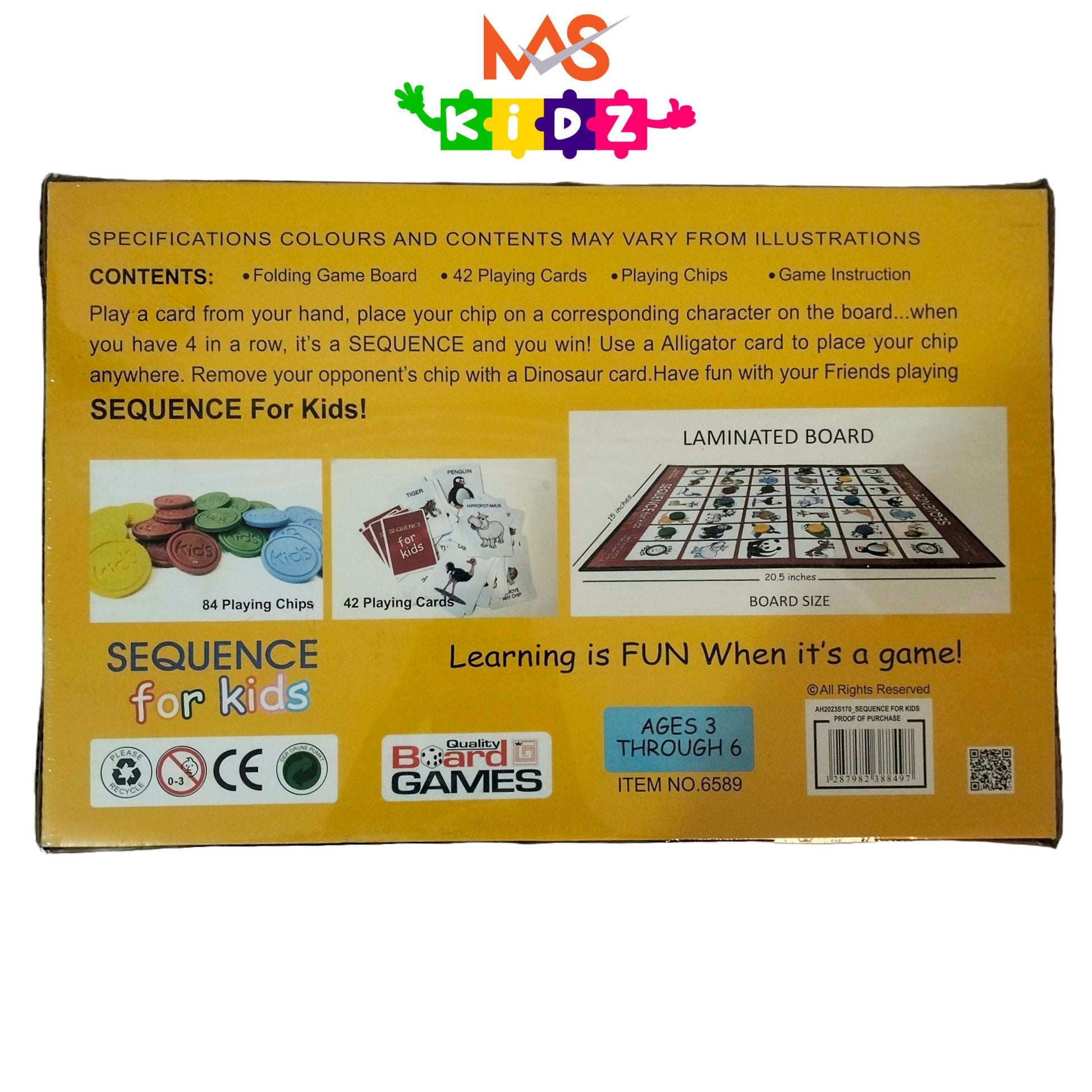 Sequence for Kids MAS KIDZ