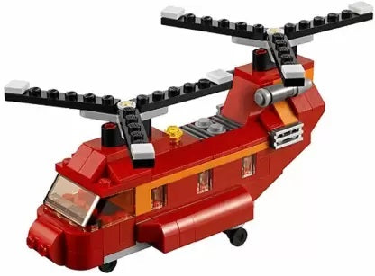 Architect Brick Toys Building Block Red Rotors 3107