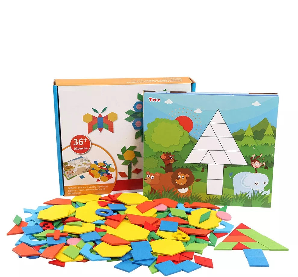 250 Pieces Puzzle Block