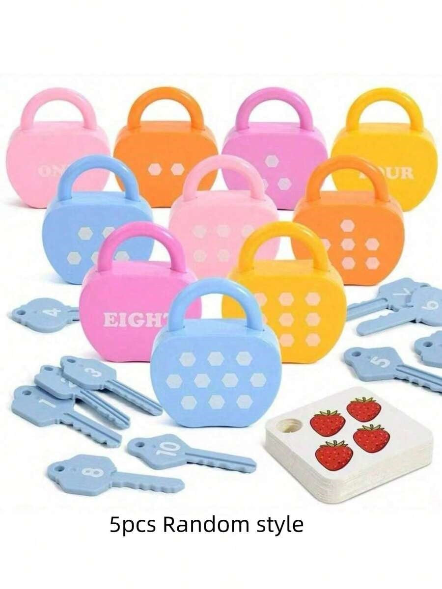 Alphanumeric Learning Lock Toy 206 MAS KIDZ
