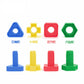 Colorful Screw & Nut Block Set