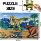 Dinosaur Jumbo Floor Puzzle 88098 48 pieces MAS KIDZ