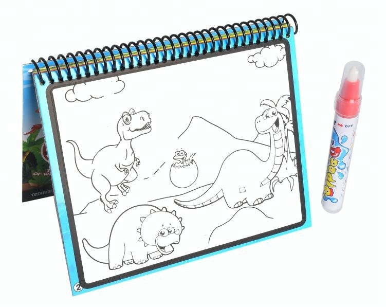 ZOO Magical Water Color Painting Book for Kids