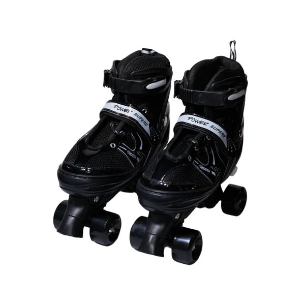 Quad Roller Skates 2 Rows 4 Wheels  Without Safety Gears Sakting Shoes