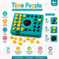 Time Puzzle Shape Matching Game for Kids