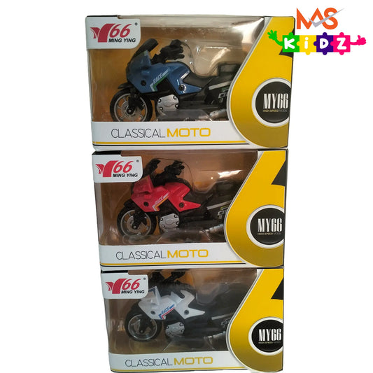 Die Cast Bike MY66-M1109 Classical Moto R1 Moto Model MAS KIDZ