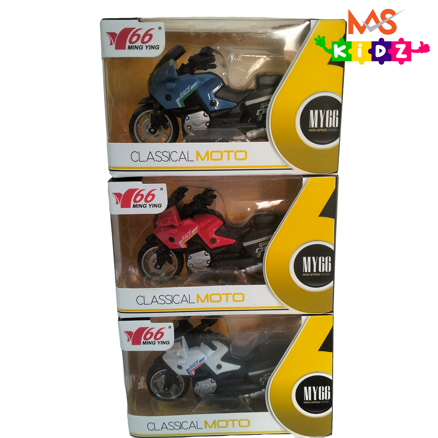Die Cast Bike MY66-M1109 Classical Moto R1 Moto Model
