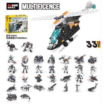 Lego Building Blocks Decool Multificence 31012 Magic 33 Change 33 Model Lego maskidz-3dm