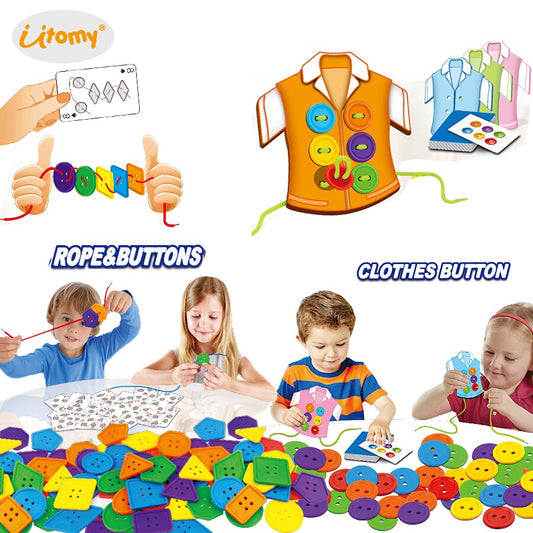 Clothes Button Board Game