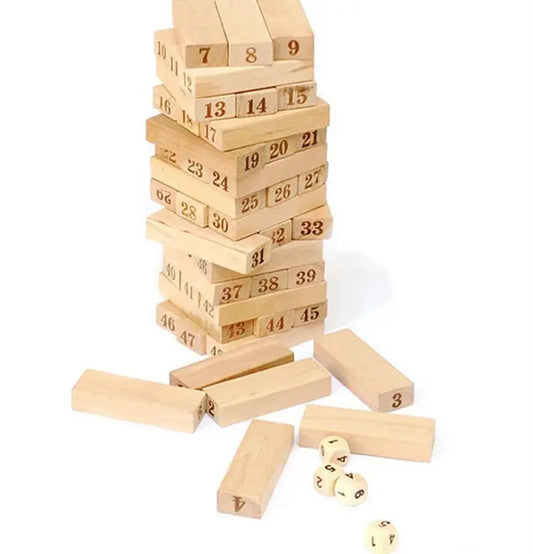 Jenga Number maskidz-3dm