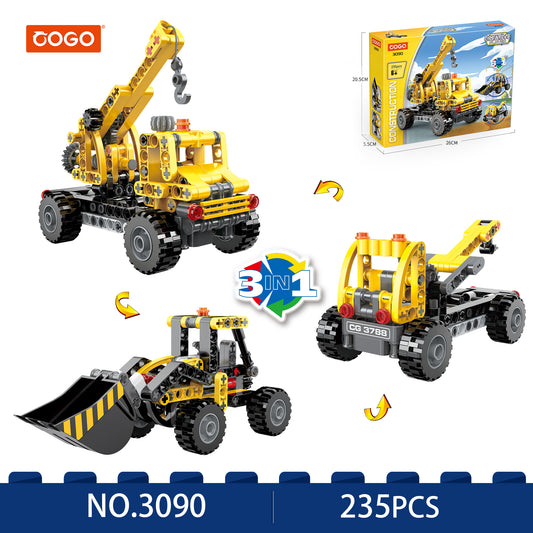 COGO 3090 Construction Neotown 3in1 Lego