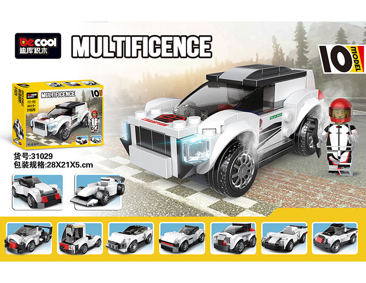 Decool Multificence Lego 1029 Speed Vehicle 10 model