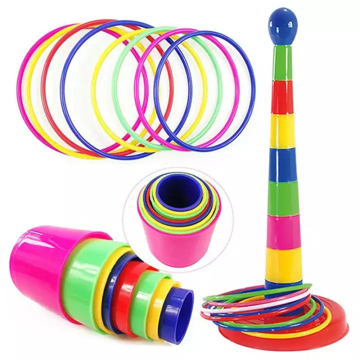 Quoits Stacking Ring Tower