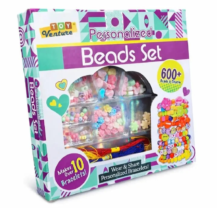 Personalized Beads Set 600+ AS88042 MAS KIDZ