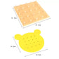 Wooden Geo Box Geoboard Lacing activity XHN-0017