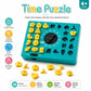 Time Puzzle Shape Matching Game for Kids