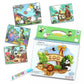 ZOO Magical Water Color Painting Book for Kids