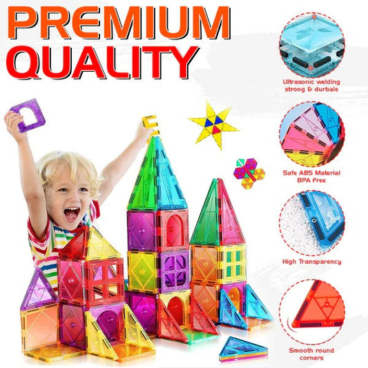 Magnetic Blocks 110 pieces D018 MAS KIDZ