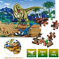 Dinosaur Jumbo Floor Puzzle 88098 48 pieces MAS KIDZ