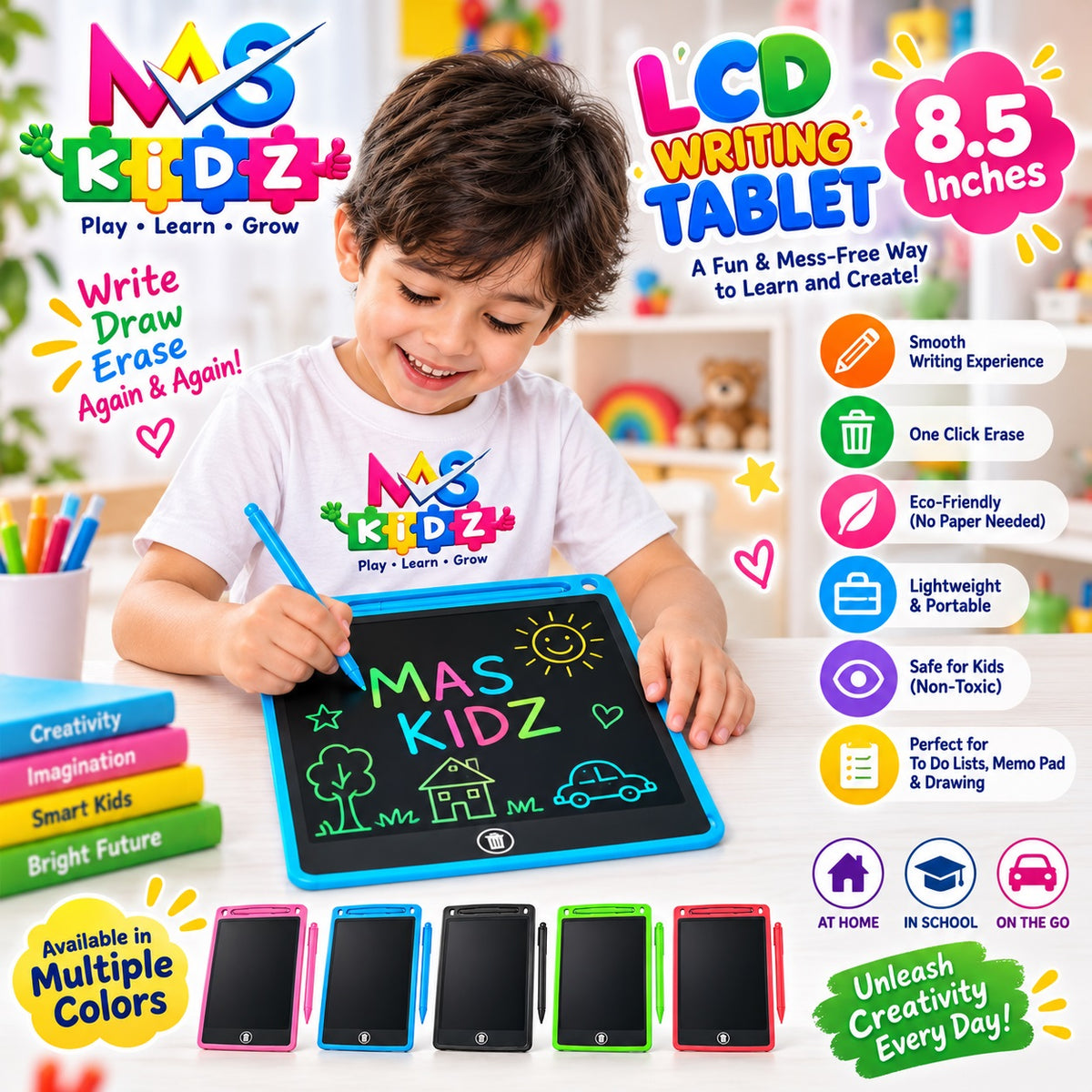 8.5 Inch LCD Writing Tablet for Kids