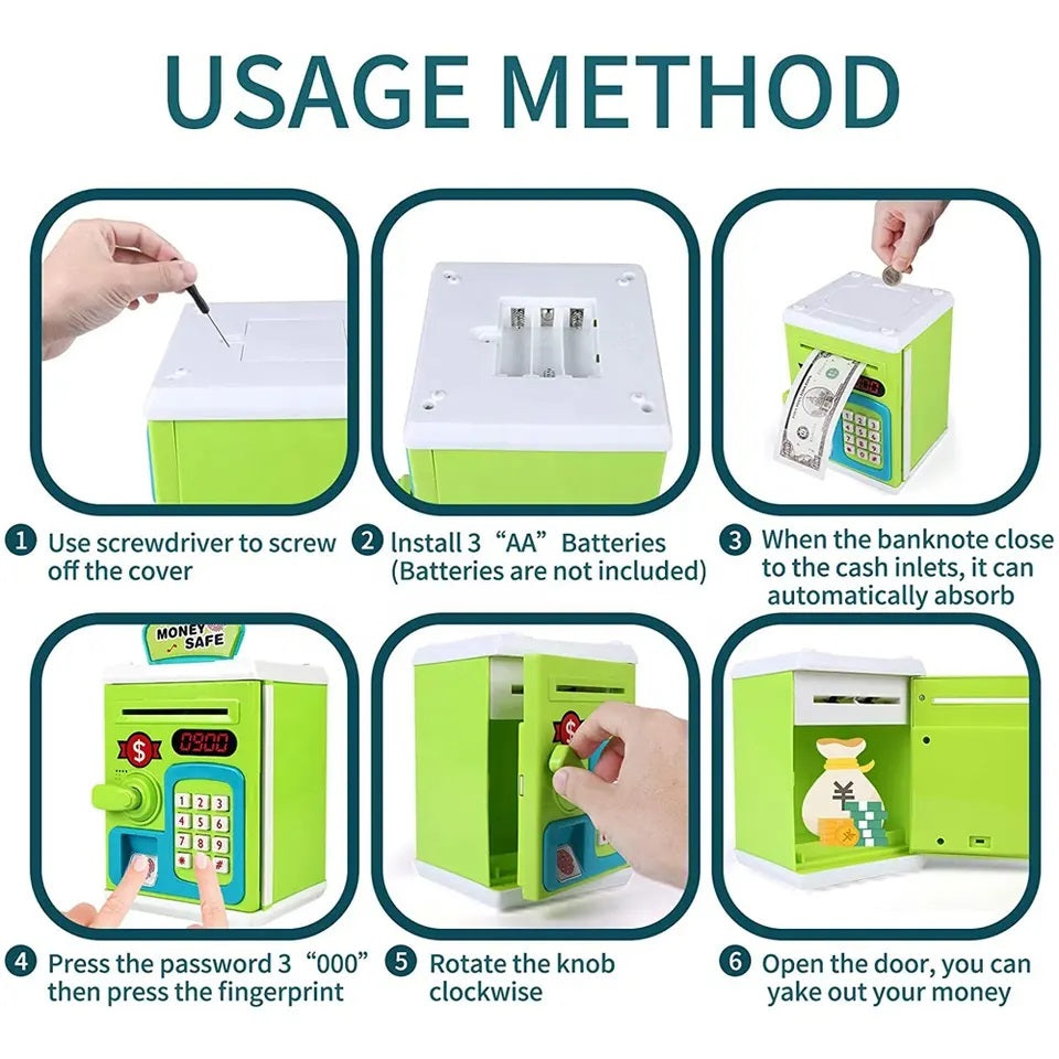Money Safe WF-3002-Money Safe WF-3002 MAS KIDZ