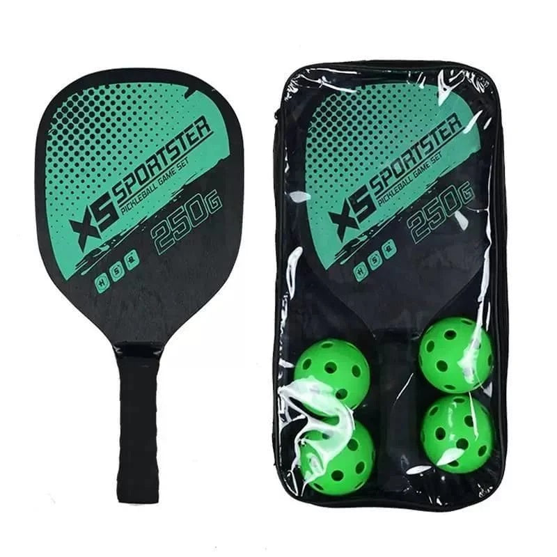 Pickle Ball 2 racket 4 ball XS Sportster Wizal