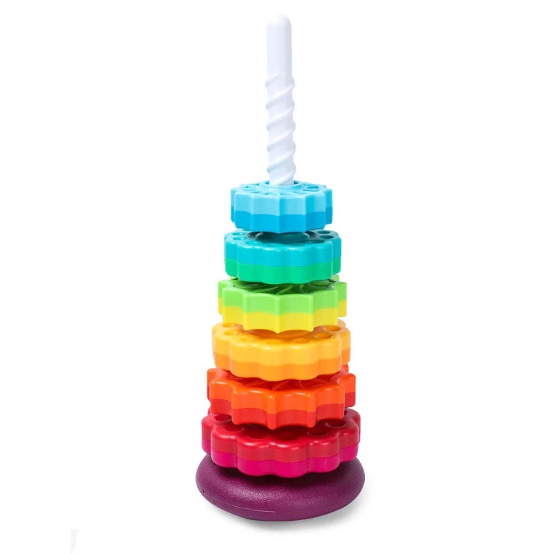 Rainbow Tower Spinning