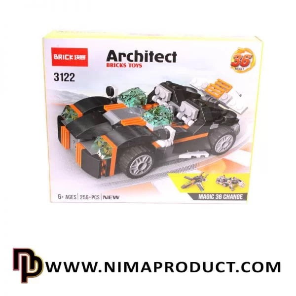 Architect Bricks Toys 36 Model in 01 Box Model No 3122