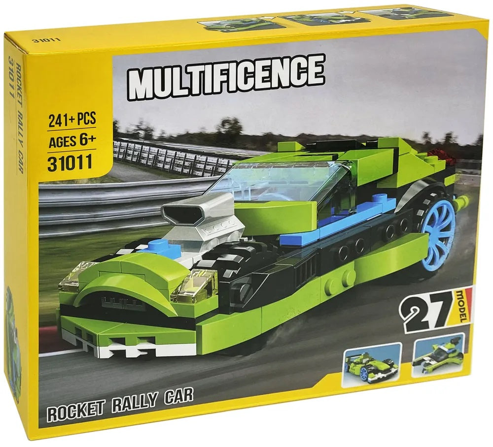 Decool Multificence 31011 Rocket Rally Car