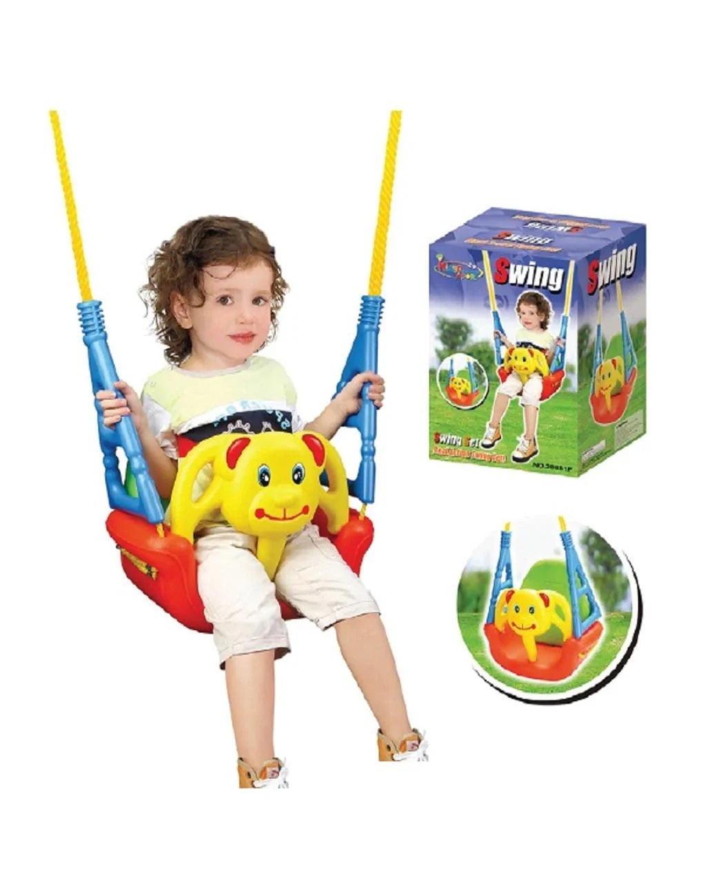Swing The Real Action Swing Set 28881P MAS KIDZ
