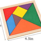 Wooden Tangram Puzzle Sheet 2824 MAS KIDZ