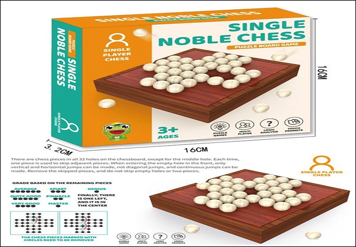 Single Noble Chess MAS KIDZ