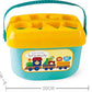 Baby Shape Sorter Bucket Toy – 16 Pcs Educational Blocks