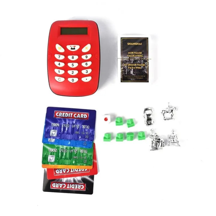 Monopoly Board Game Digital Banking 6215F MAS KIDZ
