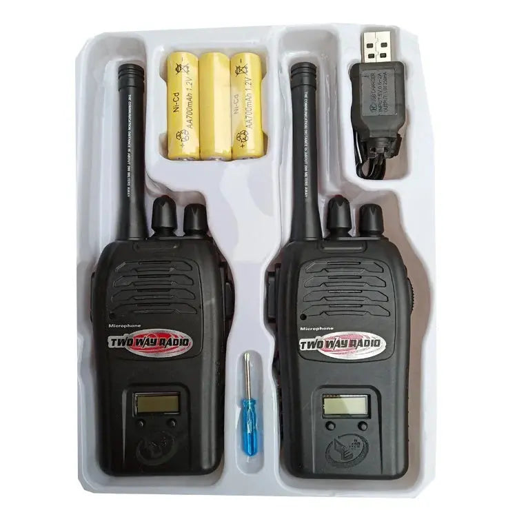 Interphone Walkie Talkie JQ220-6C5 02 pieces set MAS KIDZ